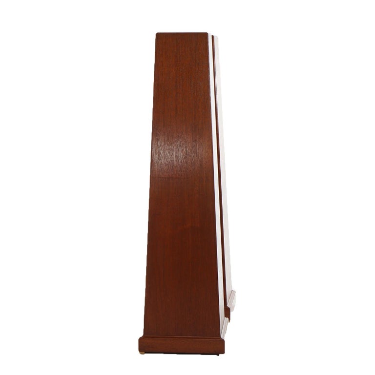 Pair of Mid Century Modern Mahogany Flare Form Sculpture Display Stands 20thC