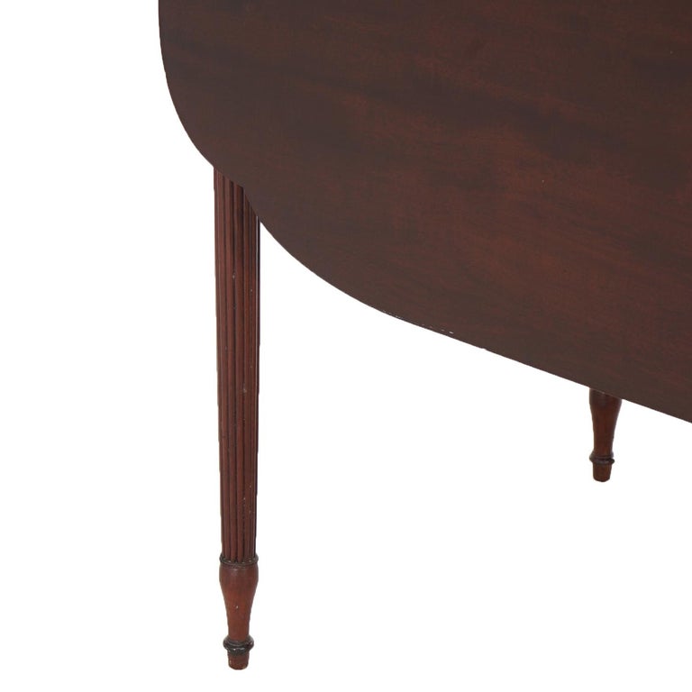 Antique Sheridan Pembroke Drop Leaf Mahogany Table C1820