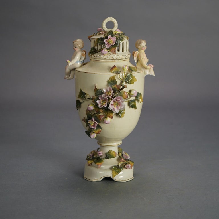 Five Pieces of Antique German/Austrian Porcelain Items C1900
