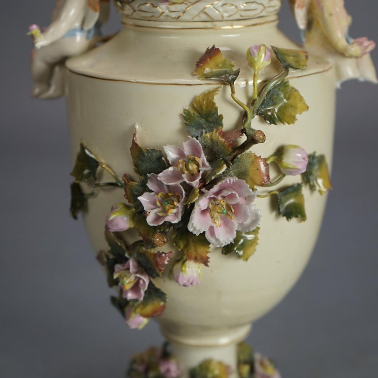 Five Pieces of Antique German/Austrian Porcelain Items C1900