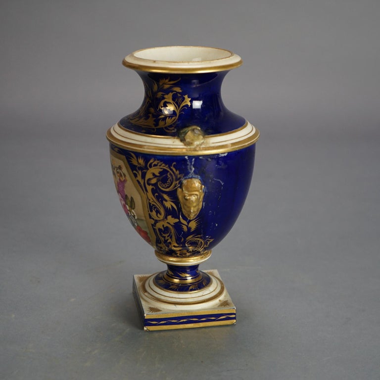 Five Pieces of Antique German/Austrian Porcelain Items C1900