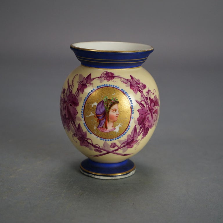 Five Pieces of Antique German/Austrian Porcelain Items C1900