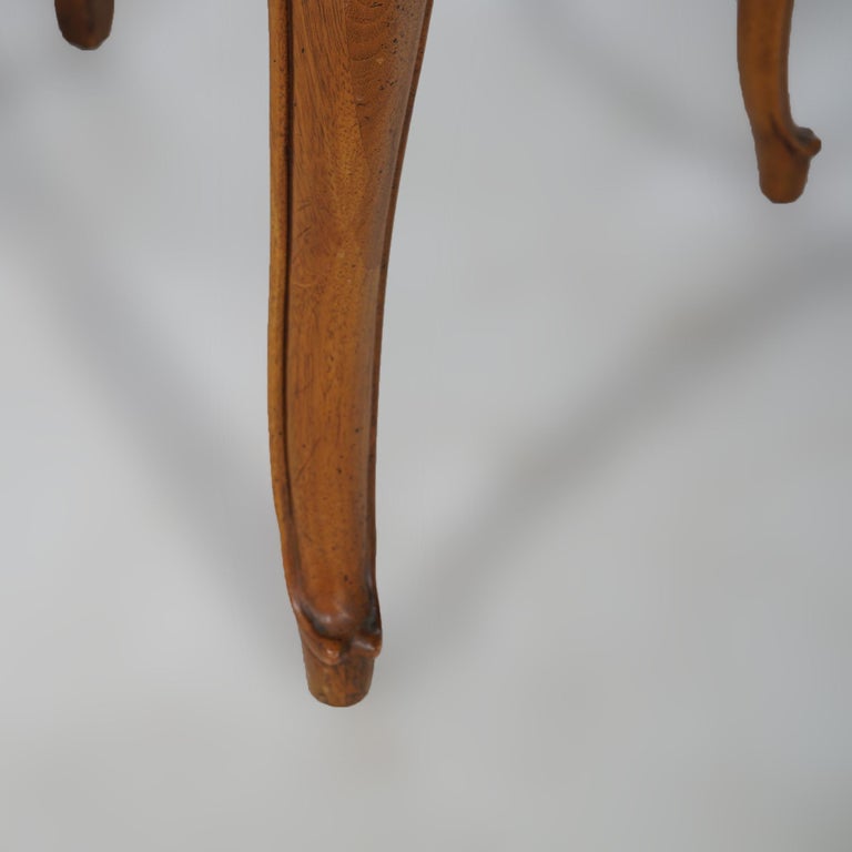 Six French Louis XIV Style Mahogany & Cane Dining Chairs 20th C