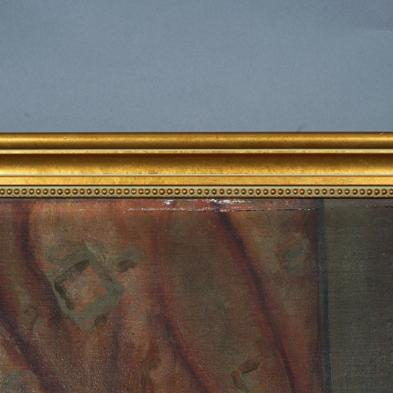 Antique “Scene From Rigoletto by Verdi Opera” Signed G. Palmeri C1917