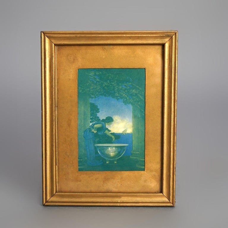 Three Art Deco Maxfield Parrish Prints Including “The Prince” C1920