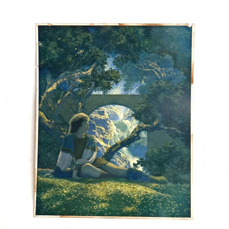 Three Art Deco Maxfield Parrish Prints Including “The Prince” C1920