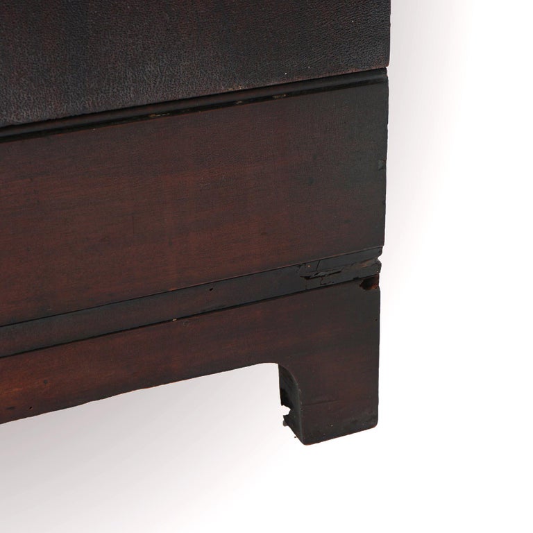 Antique Lundstrom Arts & Crafts Mahogany Four-Stack Barrister Bookcase c1910