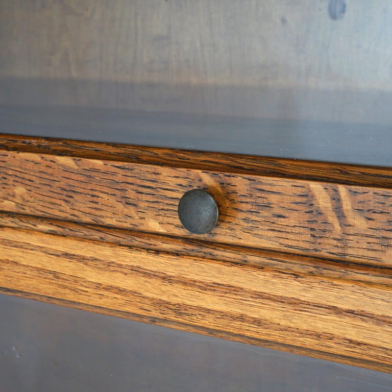 Arts & Crafts Gunn Four Stack Oak Barrister Bookcase C1910
