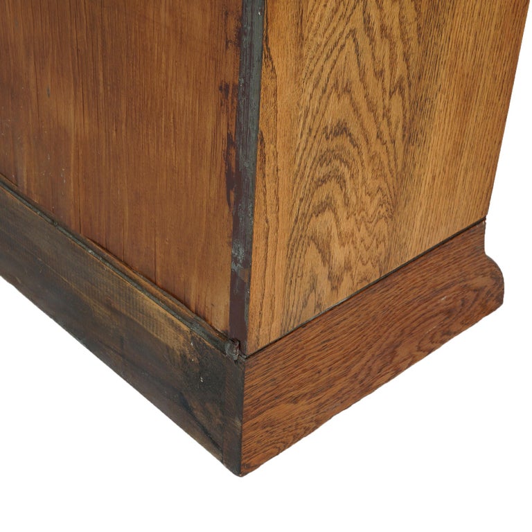 Arts & Crafts Gunn Four Stack Oak Barrister Bookcase C1910