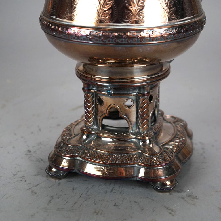 Antique Elkington Silver Plated Tea Pot C1890