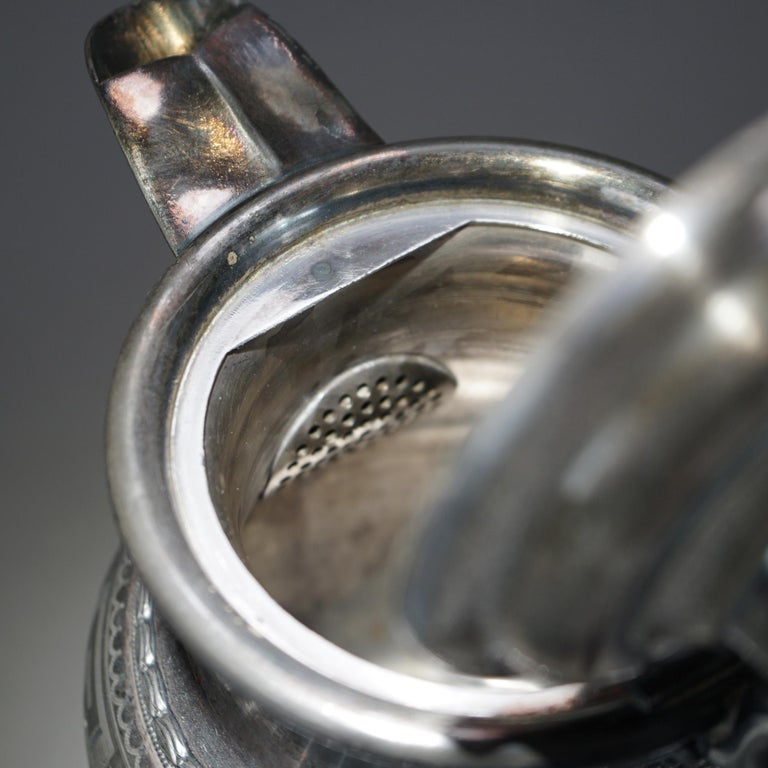 Antique Reed And Barton Silver Plated Pitcher C1890