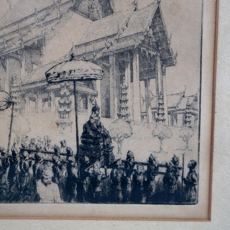 Four Antique Japanese Woodblock Prints C1920