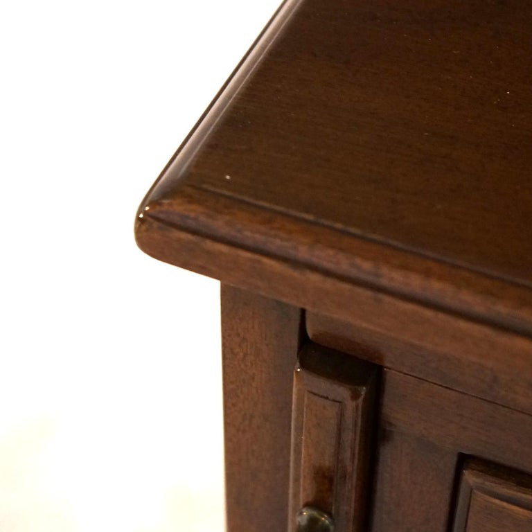 Kittinger Mahogany Four-Drawer Silver Chest with Slide-Out Work Tray 20thC