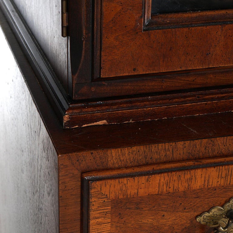 Pair of Henredon Mahogany Armoires with Graduated Drawers 20thC