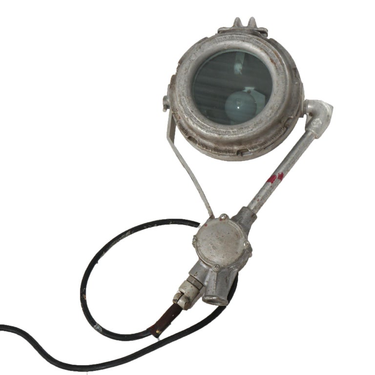 Pair of Crouse Hinds Industrial Stage Performance Spotlights 20thC