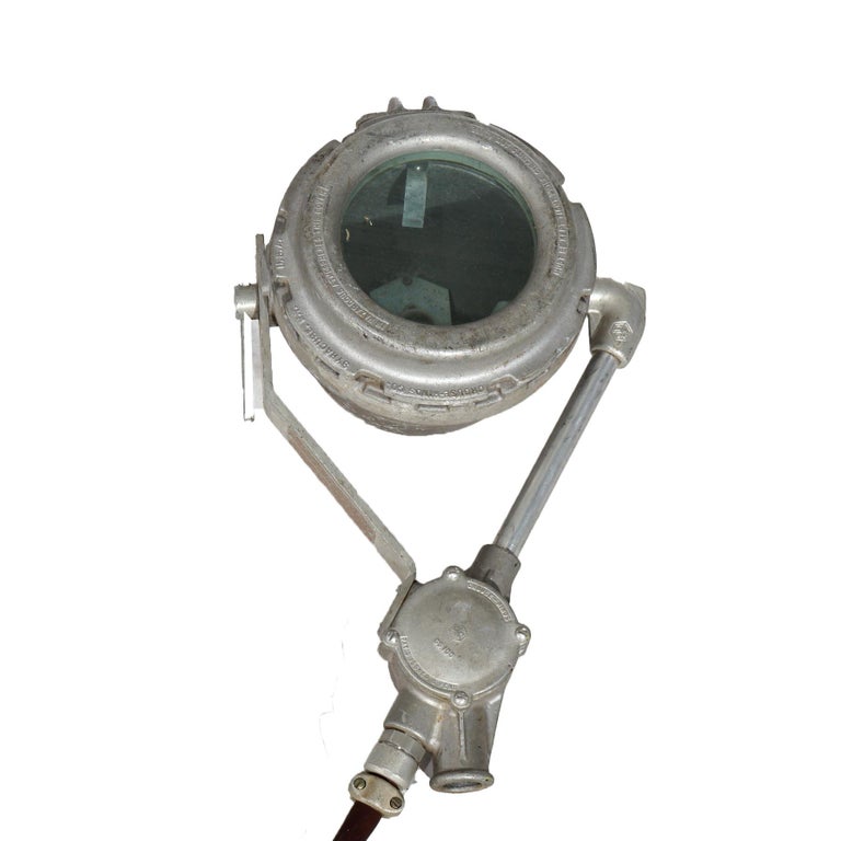 Pair of Crouse Hinds Industrial Stage Performance Spotlights 20thC