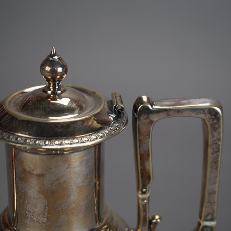 Antique Silver Plated Teapot C1890
