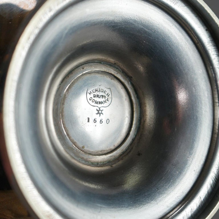 Antique Silver Plated Teapot C1890