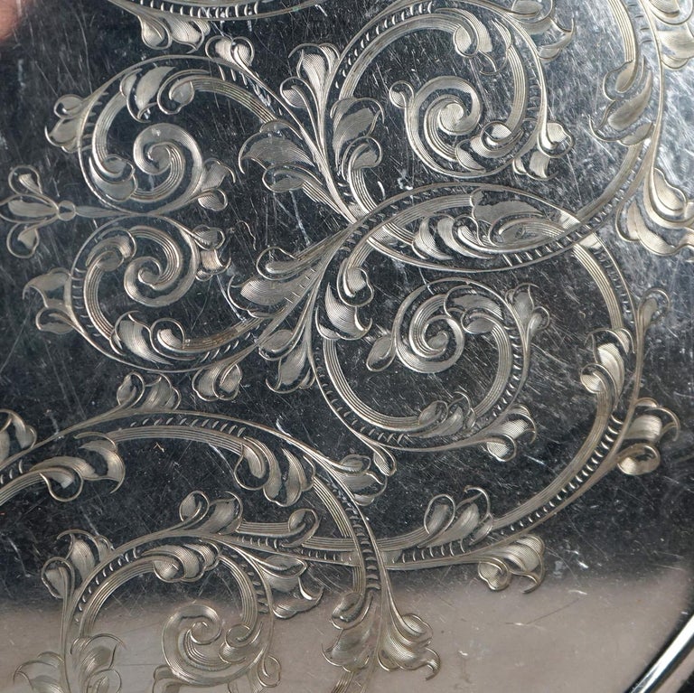 Eight Piece Antique Silver Plated Tea Set C1890