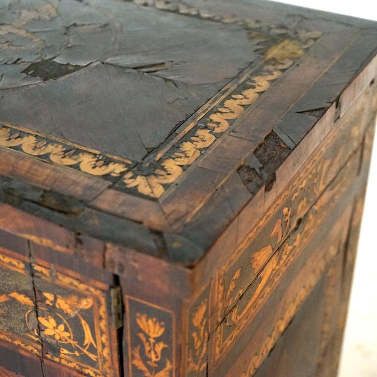 18thC Commode by Giovanni Battista Maggiolini with Classical Scenic Inlay c1770