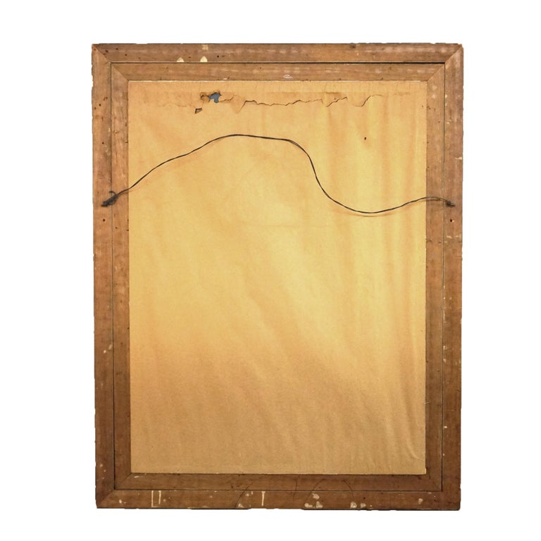 Large Antique French First Finish Foliate Form Giltwood Framed Wall Mirror C1900