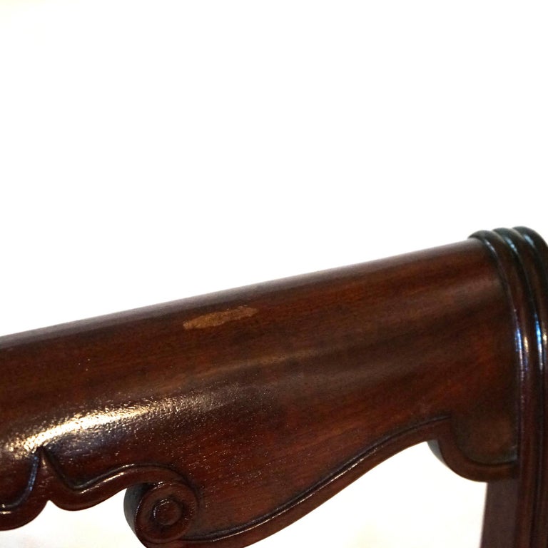 Antique Pair of Sheraton Mahogany Dining Chairs C1830’s