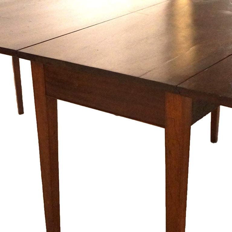 Antique Hepplewhite Three Section Mahogany Banquet Table c1830