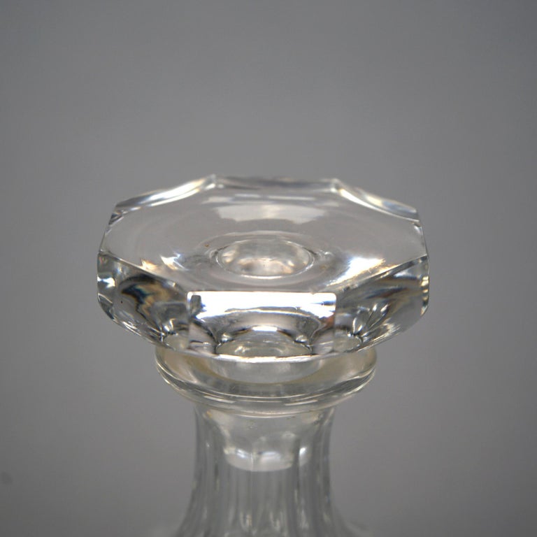 Kosta Boda Lead Crystal Spirits Decanter 20th C