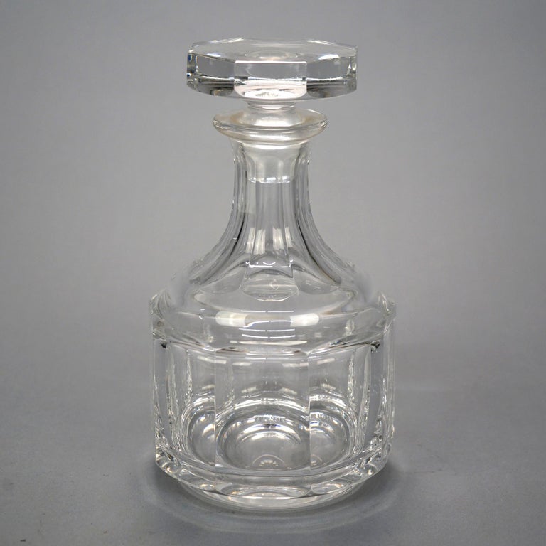 Kosta Boda Lead Crystal Spirits Decanter 20th C