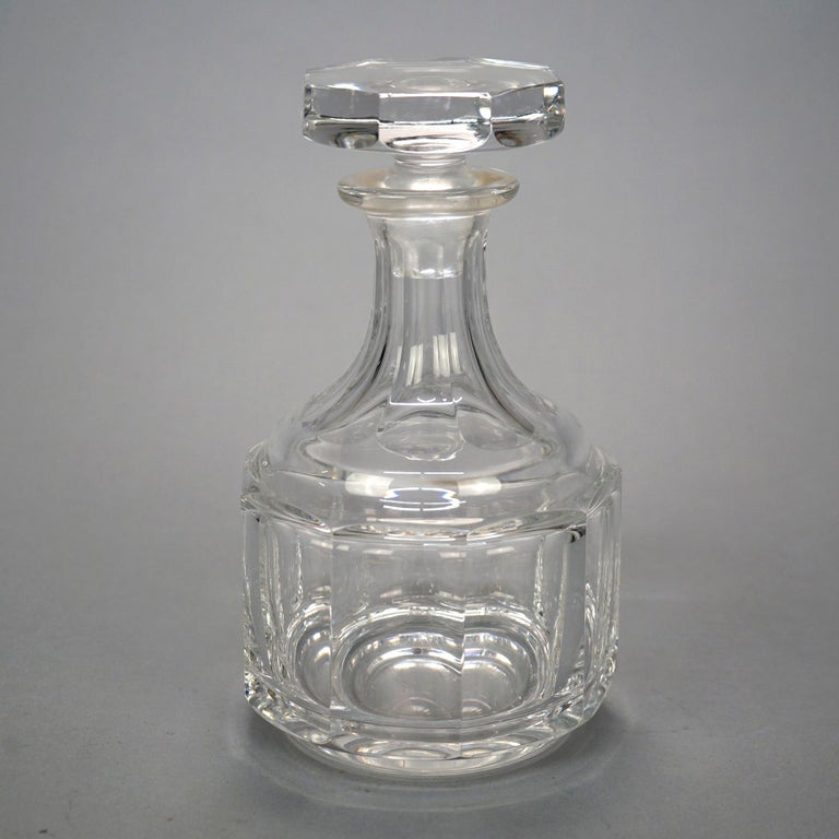Kosta Boda Lead Crystal Spirits Decanter 20th C