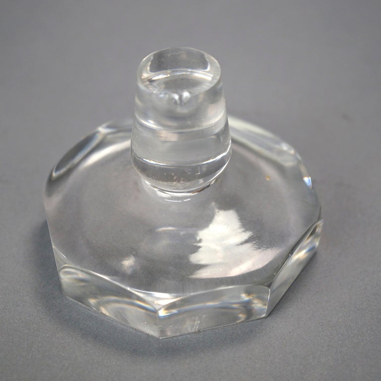 Kosta Boda Lead Crystal Spirits Decanter 20th C