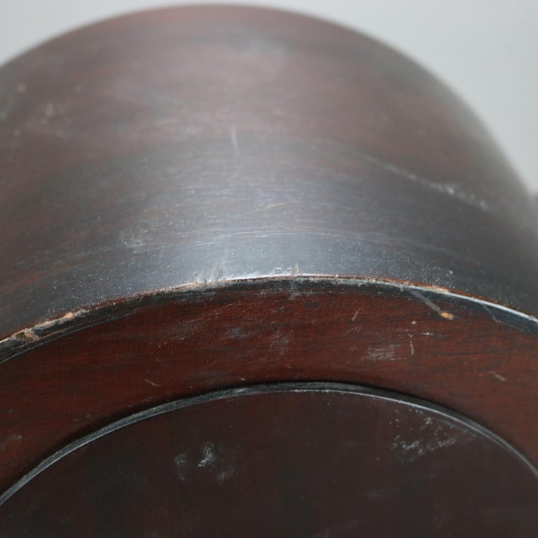 Antique Bailey, Banks and Biddle Neoclassical Mahogany Bracket Clock C1910