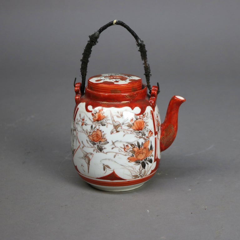 16 Piec79402es of Japanese Kutani Porcelain with Figures C1890