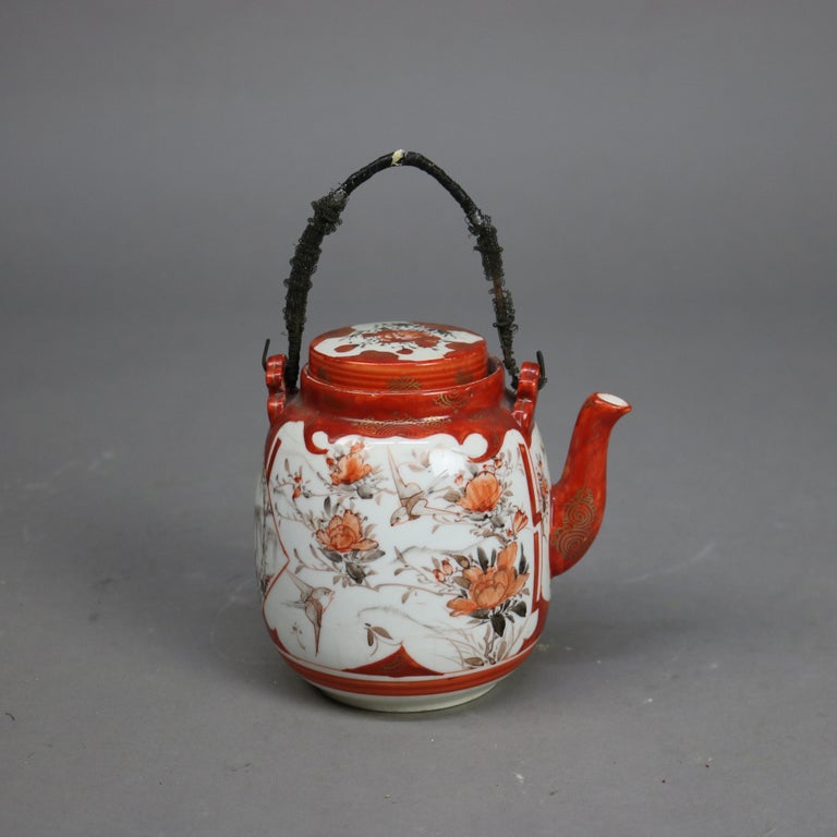16 Piec79402es of Japanese Kutani Porcelain with Figures C1890