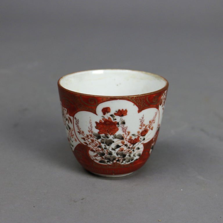 16 Piec79402es of Japanese Kutani Porcelain with Figures C1890
