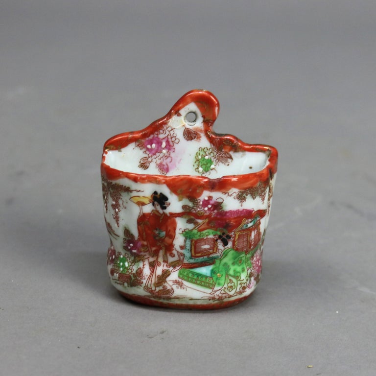 16 Piec79402es of Japanese Kutani Porcelain with Figures C1890