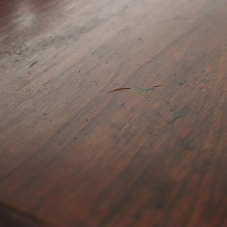 Antique Carved Walnut 2-Door 2-Drawer Washstand With Backsplash c1900