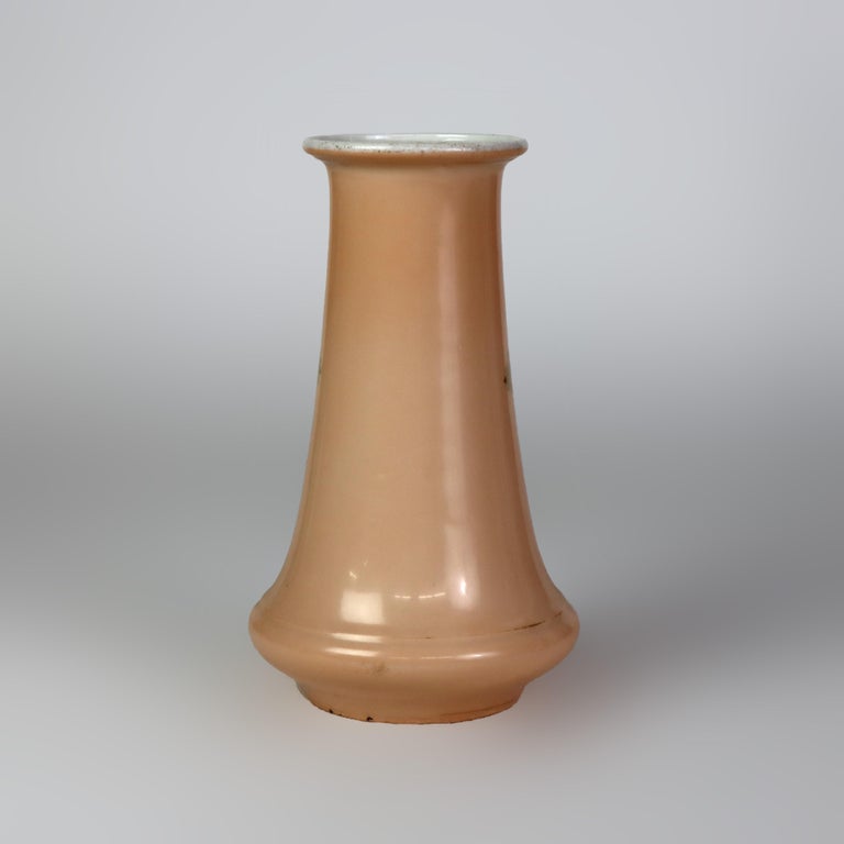Antique Old Paris Porcelain Portrait Vase C1880