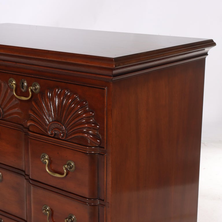 Vintage Kittinger Presidential Collection Mahogany Four Drawer Chest C1950