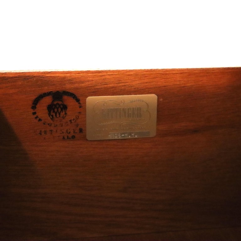 Vintage Kittinger Presidential Collection Mahogany Four Drawer Chest C1950