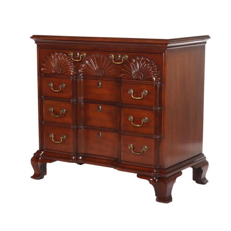 Vintage Kittinger Presidential Collection Mahogany Four Drawer Chest C1950