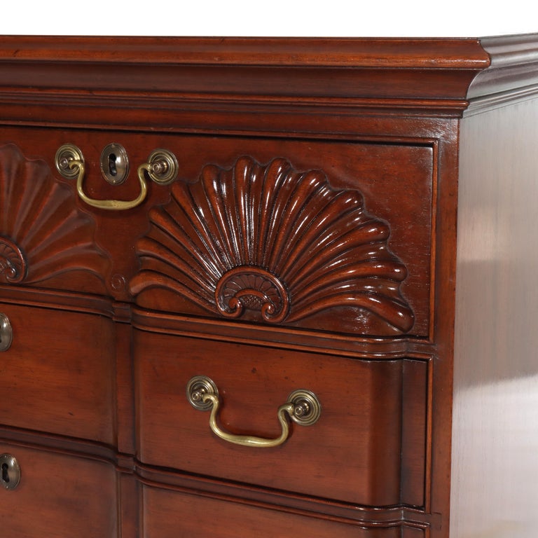 Vintage Kittinger Presidential Collection Mahogany Four Drawer Chest C1950