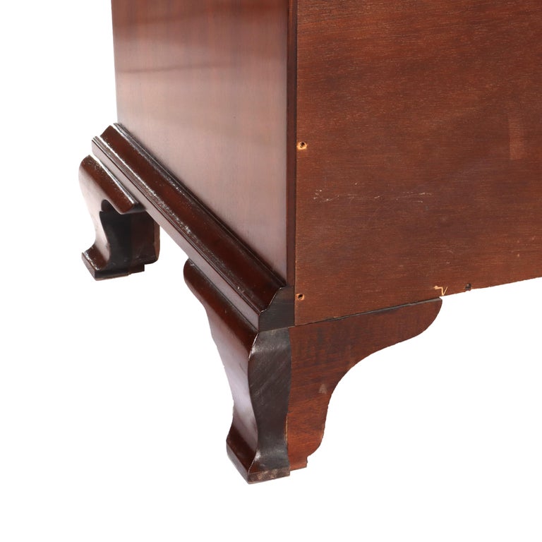 Vintage Kittinger Presidential Collection Mahogany Four Drawer Chest C1950