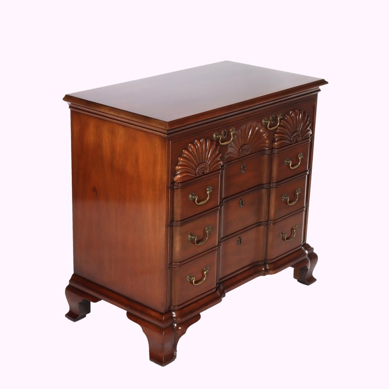 Vintage Kittinger Presidential Collection Mahogany Four Drawer Chest C1950