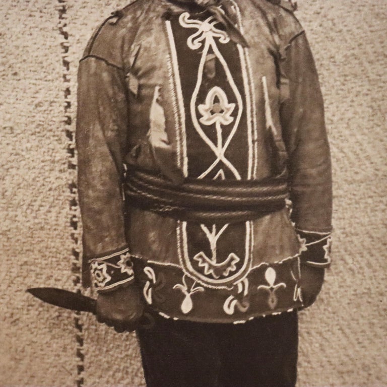 Edward S. Curtis Native American Print “Cowichan Warrior”, John Andrew & Son