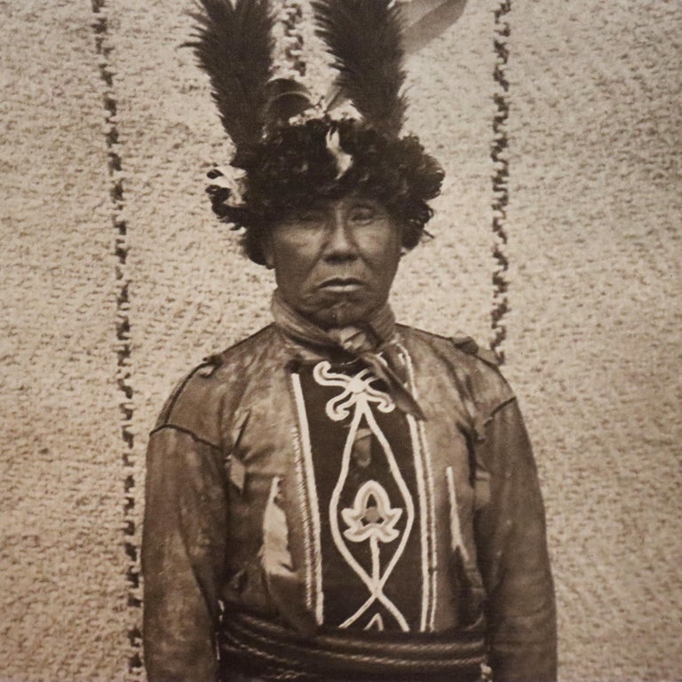 Edward S. Curtis Native American Print “Cowichan Warrior”, John Andrew & Son