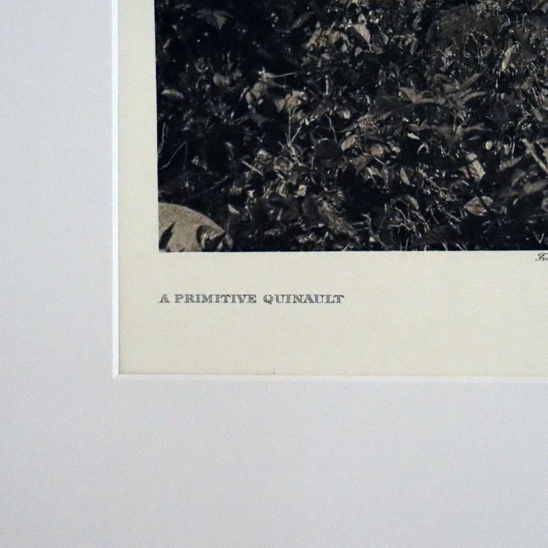 Edward S. Curtis Native American Print “A Primitive Quinalt", John Andrew & Sons