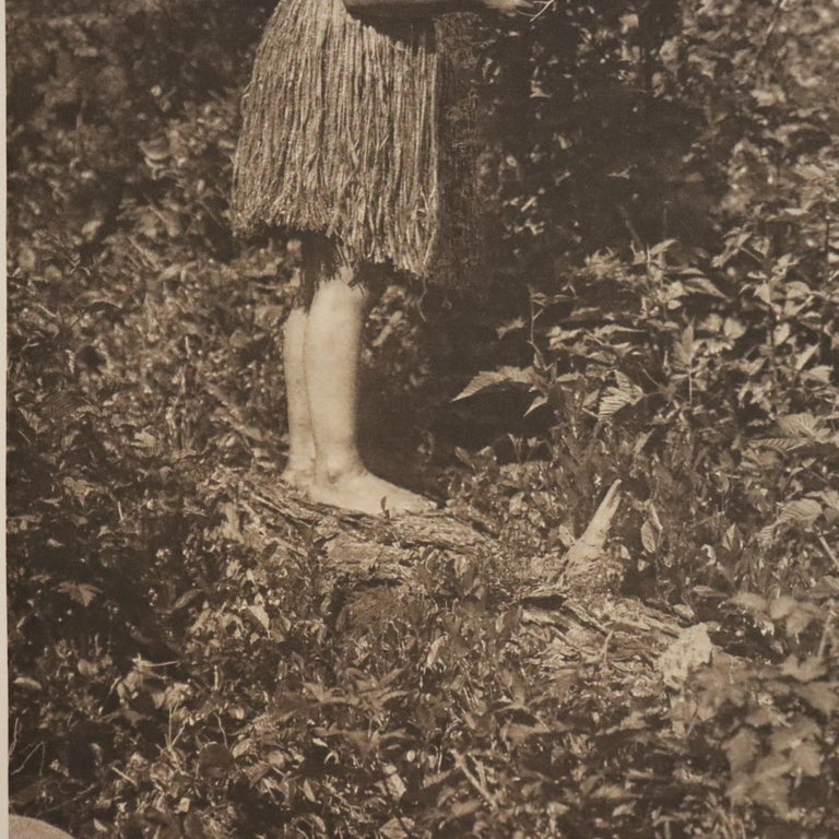 Edward S. Curtis Native American Print “A Primitive Quinalt", John Andrew & Sons