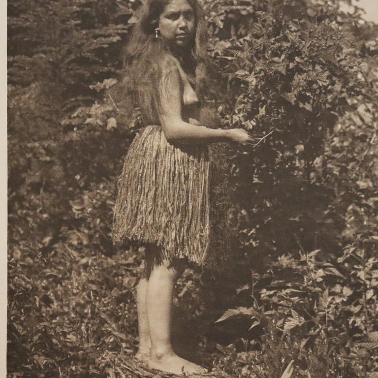 Edward S. Curtis Native American Print “A Primitive Quinalt", John Andrew & Sons