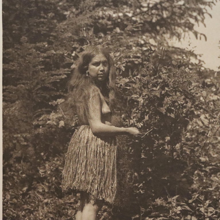 Edward S. Curtis Native American Print “A Primitive Quinalt", John Andrew & Sons